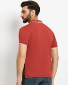 Colorblocked Polo T-Shirt for Men 