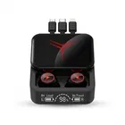Life Like Slider Wireless Earbuds with Power Bank [Black]