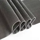 PVC Solid Doormat (Grey, 2x1.5 ft)