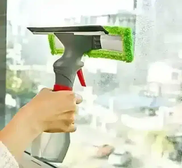 के कुडोस 3 इन 1 विंडो ग्लास क्लीनर वाइपर स्क्रेपर ब्रश क्लीनिंग टूल्स