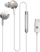 Portronics Conch Sigma C in Ear Type C Wired Earphones,in Line HD Mic,14.2mm Driver Wired  (White, In the Ear)