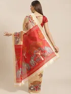 Mysore Silk Printed Saree for Women 
