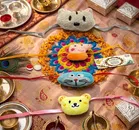 Fabric Rakhi 