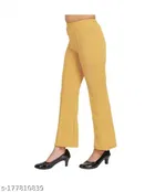 Cotton Blend Trouser for Women 