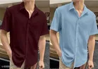 Casual Shirts for Men, Pack of 2 