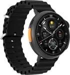 Tecsox GT9 IPS TFT Display Big Inch Dial Smart Watch - Black