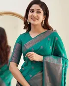 Banarasi Silk Printed Saree for Women 