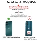 Motorola G04 / Moto G04s Mobile Back Cover 
