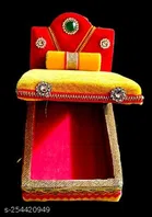 Wooden Laddu Gopal Kanha Ji Bed 