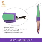 Majestique Multi-Use Nail File Professional Nail Buffer 