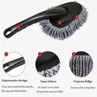 Mini Car Duster | Soft Microfiber | Brush for Car Dash, Home, Kitchen, and Computer Cleaning 