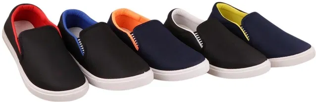 Casual Shoes for Men (Multicolor, 6) (Set of 5)