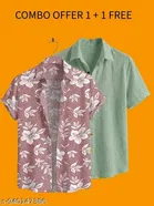 Casual Shirts for Men, Pack of 2 