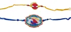 Synthetic Rakhi for Raksha Bandhan 
