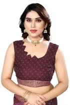 Georgette Printed Saree for Women 