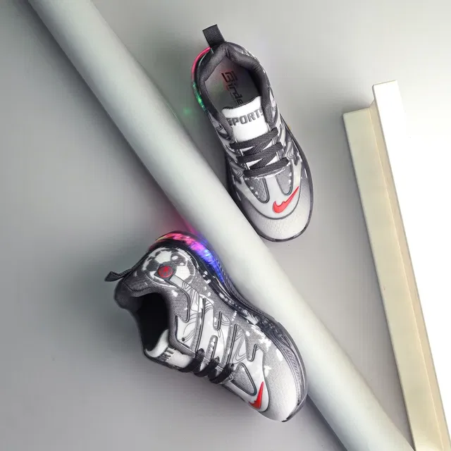 Sports Shoes for Kids (Grey, 1)
