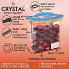 Crystal Zip Seal Bags, Multipurpose Transparent Zip Seal Bags 