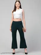 Cotton Blend Trouser for Women 