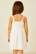 Embroidered Rayon Frock for Girls 