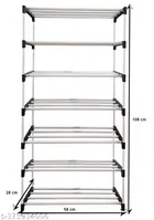 Metal 6 Layer Collapsible Multipurpose Rack 