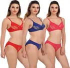 Silk Blend Lingerie Set for Women 