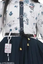 Cotton Blend Frock for Girls 