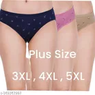 Cotton Briefs for Women (Multicolor, S) (Pack of 3)
