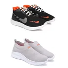 Sports Shoes for Men, Multicolor, Pack of 2 
