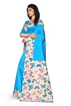 Mysore Silk Printed Saree for Women 