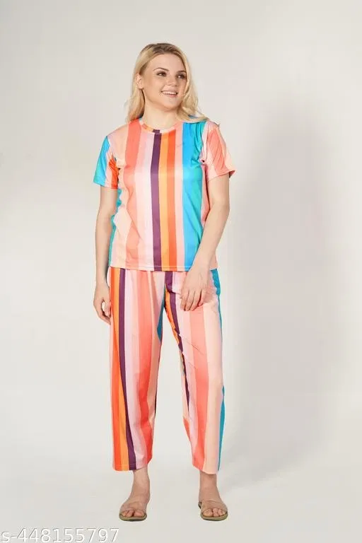 Pyjamas for Women (Multicolor, XXXL)