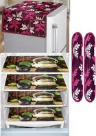 Knit 7 Pcs Fridge Cover Set 