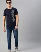 Round Neck Printed T-Shirt for Men 