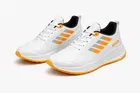 Sports Shoes for Men ,White & Orange 