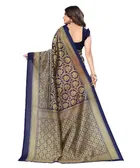 Women's Printed Saree with Blouse Piece 