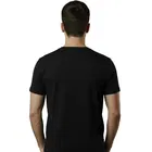 Polyester Printed T-Shirt for Men, Black 