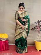 Banarasi Silk Zari Woven Saree for Women 