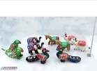 Kanha Temple Decor Animal Showpiece, Pack of 10 
