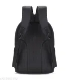 Polyester Backpack for Men & Women, Black
