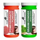 Park Daniel 100% Pure & Natural Pomegranate Powder & Brahmi Powder 