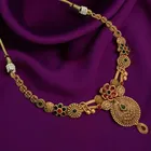 Zircon Gold-plated Necklace Set for Women 
