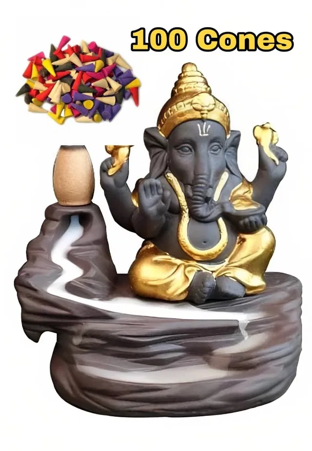 Resin Decorative Idols ,(Black)