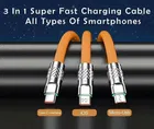 3 in 1 USB Charging Cable [Red]