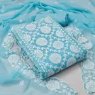 Unstitched  Embroidered Dress Material for Women & Girls 