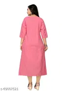 Embroidered Botanical A-line Kurti for Women, Pack of 2 