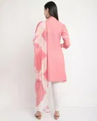 Cotton Cambric Embroidered Kurta Set for Women 