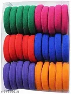 Nylon Hair Rubber Bands for Women, Pack of 30 