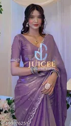 JImmy Choo Saree for Women, Lavender 