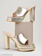 Synthetic Block Heels for Women 