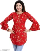 Three-Quarter Sleeves Top for Women 