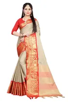 Cotton Embellished Saree for Women 